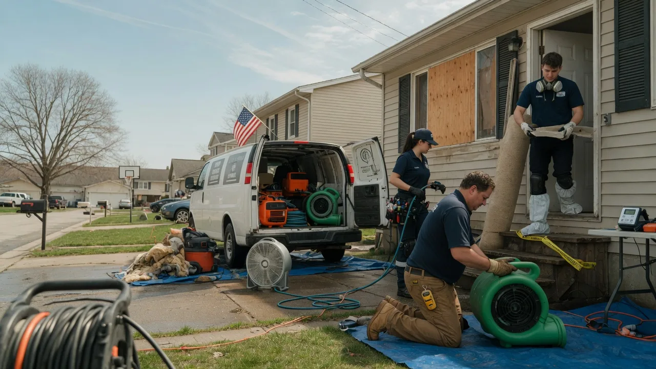 Water Damage Restoration in Ermine, KY near me